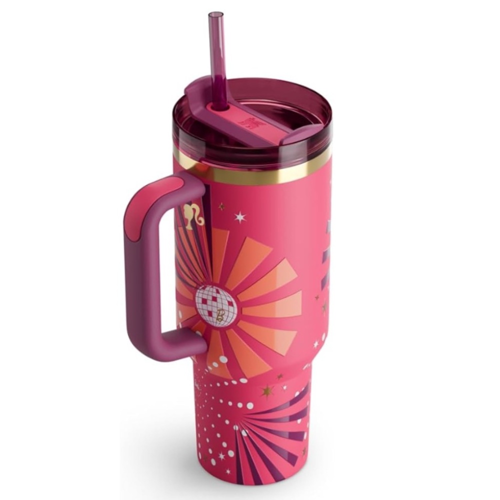 Stanley x Barbie 80s Dynamite 40oz. Quencher limited ed collectors NIB last one - Picture 8 of 12